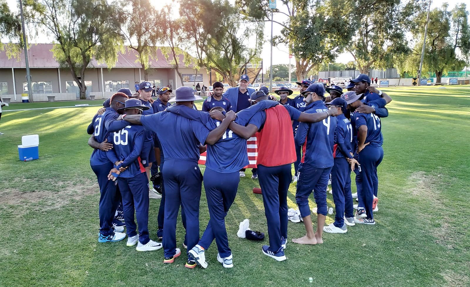 Team USA take a thrilling 2 run win over hosts Namibia